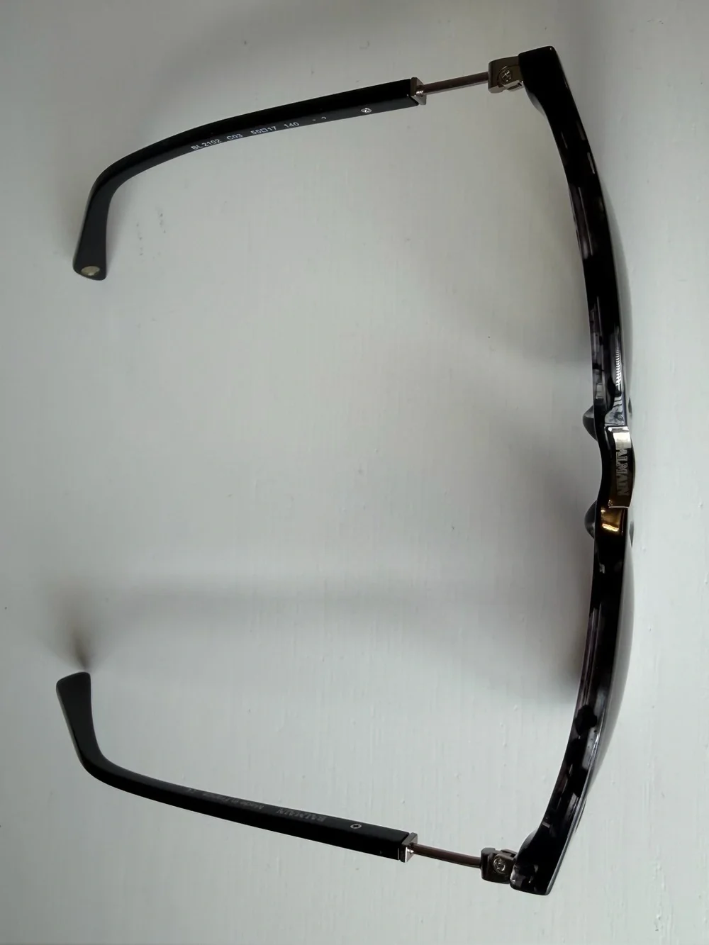 Balmain Black Tortoiseshell Sunglasses BL2102